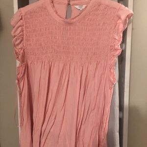 Light pink dress top
